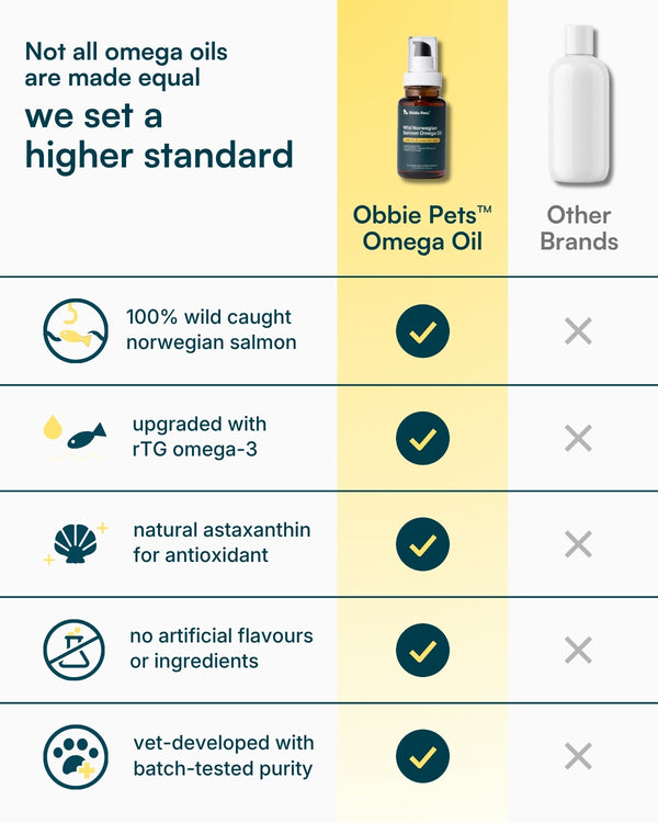 Wild Norwegian Salmon Omega Fish Oil for Dogs