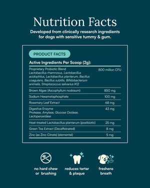 Dental Powder for Dogs